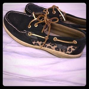 Black Cheetah Sperry